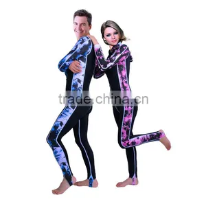 uv Rash Guard Womens Plus , Full Body Lycra Rash Guard With Hood C1601 thumbnail-1