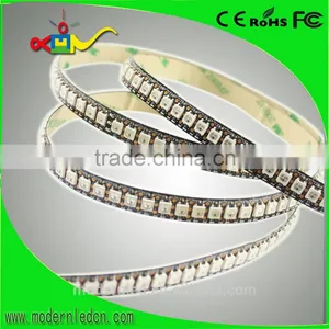 Waterproof IP65 IC WS2812B Led Strip Smd 5050 Ws2812b 144 Led Pixel Strip Dc5v Led Strip thumbnail-1