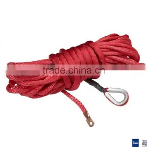 11mm x 30meters Synthetic Winch Rope With Hook for 4x4/4wd/atv/utv/suv/offroad thumbnail-2