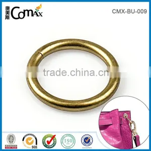 Rolling Antique Brass 41mm Iron Wire Metal o Ring thumbnail-3
