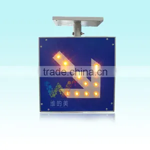 Customized Size Flashing Light High Way Guidance Led Traffic Sign thumbnail-1