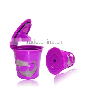 Various Color Available Refillable k Cup for Keuring 2.0 Dolphin Filter thumbnail-1