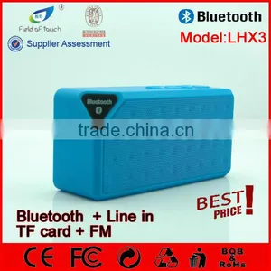 X3 Hot Selling Wireless Handsfree Calling Cheap Price Promotion Gift Speaker With Battery Removeable thumbnail-4