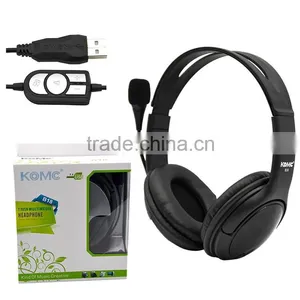 Usb Headphone for Laptop Stereo Usb Headset Usb Headphones for Gaming thumbnail-5