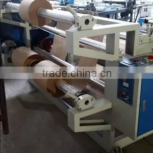 PE Plastic Film or Paper Roll Non Woven Roll Slitting Rewinding Machine thumbnail-6