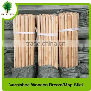 Well Straight Varnished Eco-friendly Wooden Broom Handle With High Quality thumbnail-6
