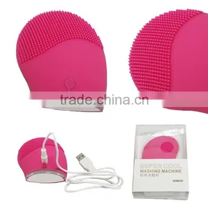 Travel Spa Set Portable Electric Face Facial Cleansing Brush for Deep Cleaning and Massager thumbnail-6