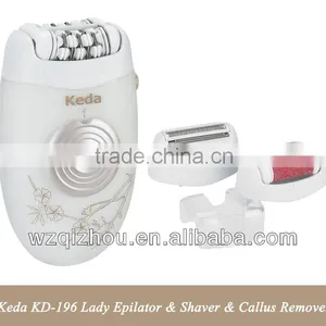 Keda KD-196 Lady Epilator & Shaver & Callus Remover 3 in 1 thumbnail-1