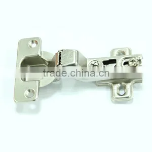 Nickel-plated Inset Mirror Cabinet Door Hinge thumbnail-4