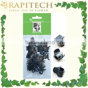 Plastic Black Gardening Plant Orchid Clip Flower Clip thumbnail-1