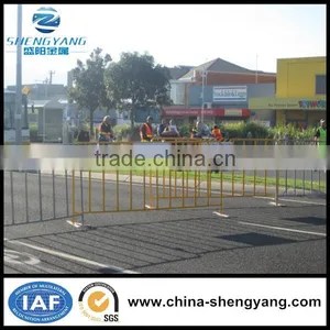 Out Door Orange Painted Crowd Control for Temp Fence thumbnail-1