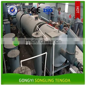 SLTD Brand Continuous Working Wood Sawdust Charcoal Kiln Machine thumbnail-2