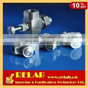 Stainless Steel Siphon Adjustable Drip-free Air Atomizing Nozzle thumbnail-3