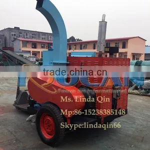 High Efficiency Movable Wood Chipper/industrial Wood Chipper for Sale thumbnail-2