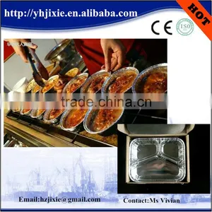 Factory Direct Sale Food Packaging Large Aluminum Foil Tray for Sale thumbnail-1