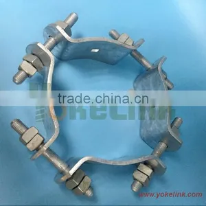 ASTM A153 Galvanzied Adjustable Pole Band thumbnail-2