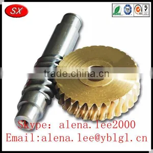 Various Types Brass Worm Gear,precision Bevel Gear,fixed Gear thumbnail-1