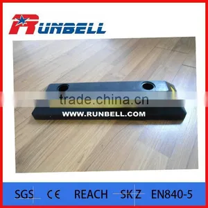 22" Rubber Road Hump Parking Stopper thumbnail-1
