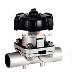 Hand Operation Stainless Steel Welding Diaphragm Valve thumbnail-6