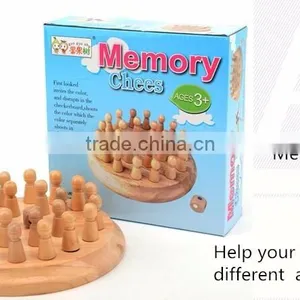 OEM Custom Kids Intelligence Wooden Education Toy Play Chess Game thumbnail-6