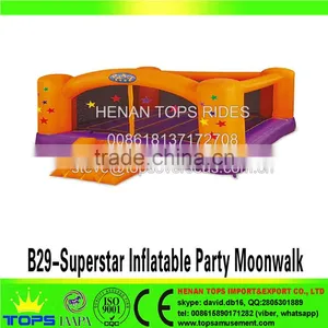 Newest Design Princess Bounce House Inflated Moon Fun Bouncer thumbnail-1
