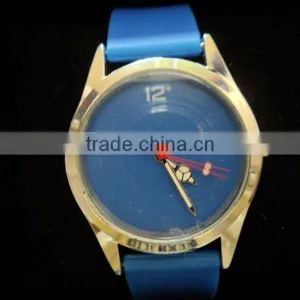 Latest Thin Strap Silicone Quartz Watch thumbnail-1