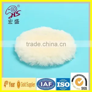 Best Quality Sheepskin Polishing Pad With Nylon Tape Back thumbnail-2