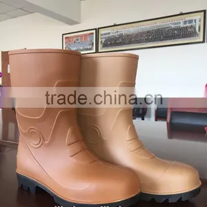 Mens Steel Toe Work Boots Pvc Safety Shoes Industry Work Boots thumbnail-4