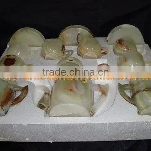 Buy Cheap NATURAL COLOR ONYX TEA SETS HANDICRAFTS thumbnail-4