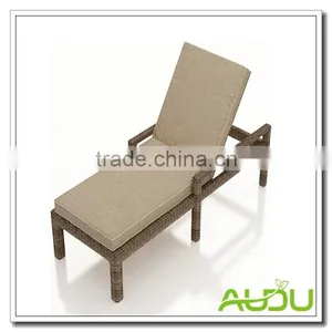 Sandiego Wicker Outdoor Sun Lounger thumbnail-1