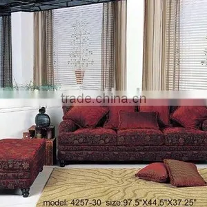 Chesterfield Sofa Set. Genuine Leather Sofa Set. American Modern Style Leather Sofa Set B48155 thumbnail-1