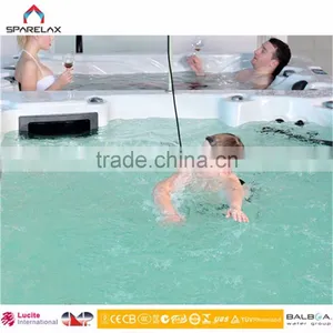 Factory Directly Selling Swin Spa Pool Endless Deep Swim Spa Acrylic Swimming Pool thumbnail-3