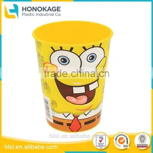 473ml Eco-Friendly Food Grade Tumbler Feature And PP Plastic Type Food Grade Tumbler, Plastic Cup Custom Logo thumbnail-1