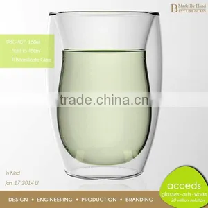 Promotional Drinking Glass Cup Without Handle thumbnail-2