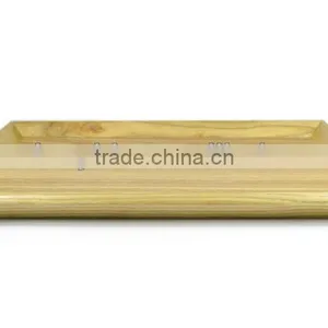 2013 New Product Wooden Kitchen Cutlery Tray With Handle Made in China thumbnail-2