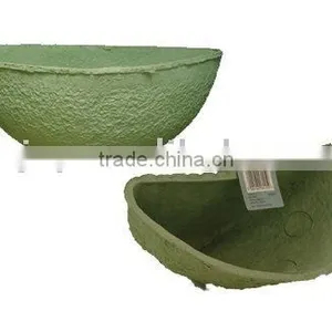 Wall Basket Fibre Liner - 10 Inch,garden Decoration thumbnail-1