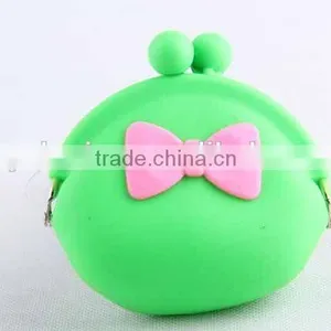 Silicone Purse With 3D Butterfly Knot/ Coin Purse thumbnail-2