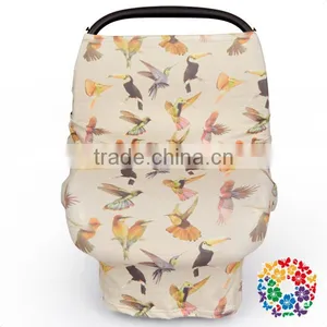 Wholesale Mulit Usage Various Prints Stretchy Nursing Cover Baby Car Seat Cover thumbnail-4