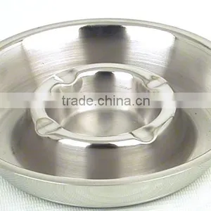 Stainless Steel Round Ash Tray thumbnail-1
