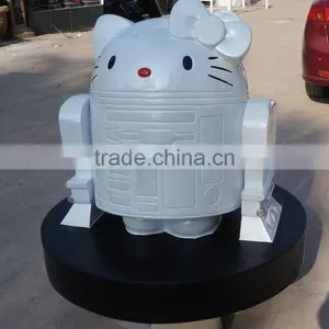 Japan Machine Cat FRP Figurine thumbnail-1