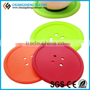 Table Cup Pad, Office Desk Glass Mat, Anti-hot Silicone Mat thumbnail-1