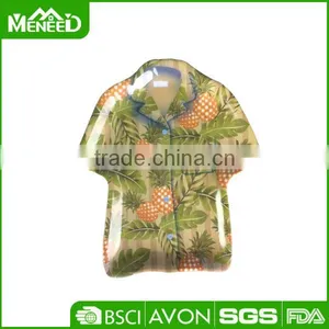 Party Used Ware Pieapple Printed Creative Decoration T- Shirt Shaped Tray thumbnail-1