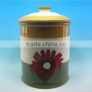 2012 Hot Sale USA Custom Printed Ceramic Treat Jar for Dog thumbnail-1