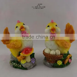 2017 New Year Souvenir Animal Statue Resin Chicken for Home Decoration thumbnail-4