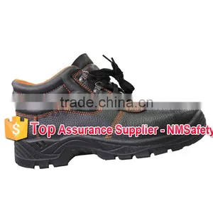 NMSAFETY Good Qualitycow Split Leather Safety Shoes thumbnail-1