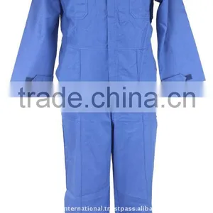 100% Cotton Blue Men Coverall thumbnail-1