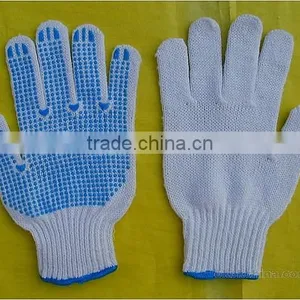 PVC Dotted Cotton Knitted Working Gloves thumbnail-1