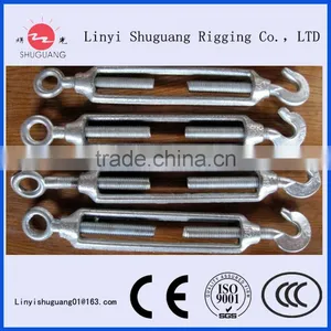Germany Standard Zinc Plated Din1480 Turnbuckle thumbnail-1