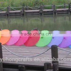 Handmade Silk Parasol Bamboo for Promotion thumbnail-4