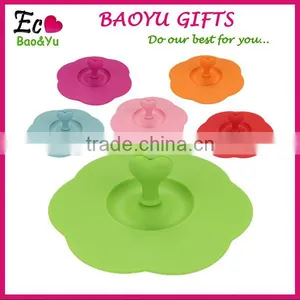 Best Seller Rubber Silicone Cup Cover Food Grade Silicone Coffee Mug Cup Lids thumbnail-1